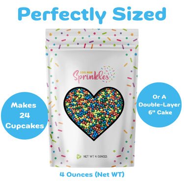 Primary Color Nonpareils - Cool Mom Sprinkles